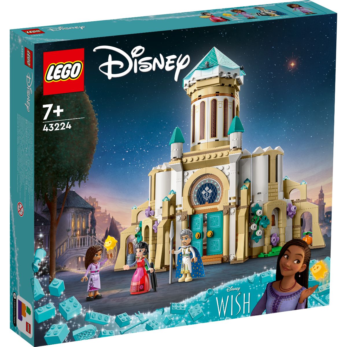 LEGO® Disney Princess – Castelul regelui Magnifico (43224) LEGO® imagine noua responsabilitatesociala.ro