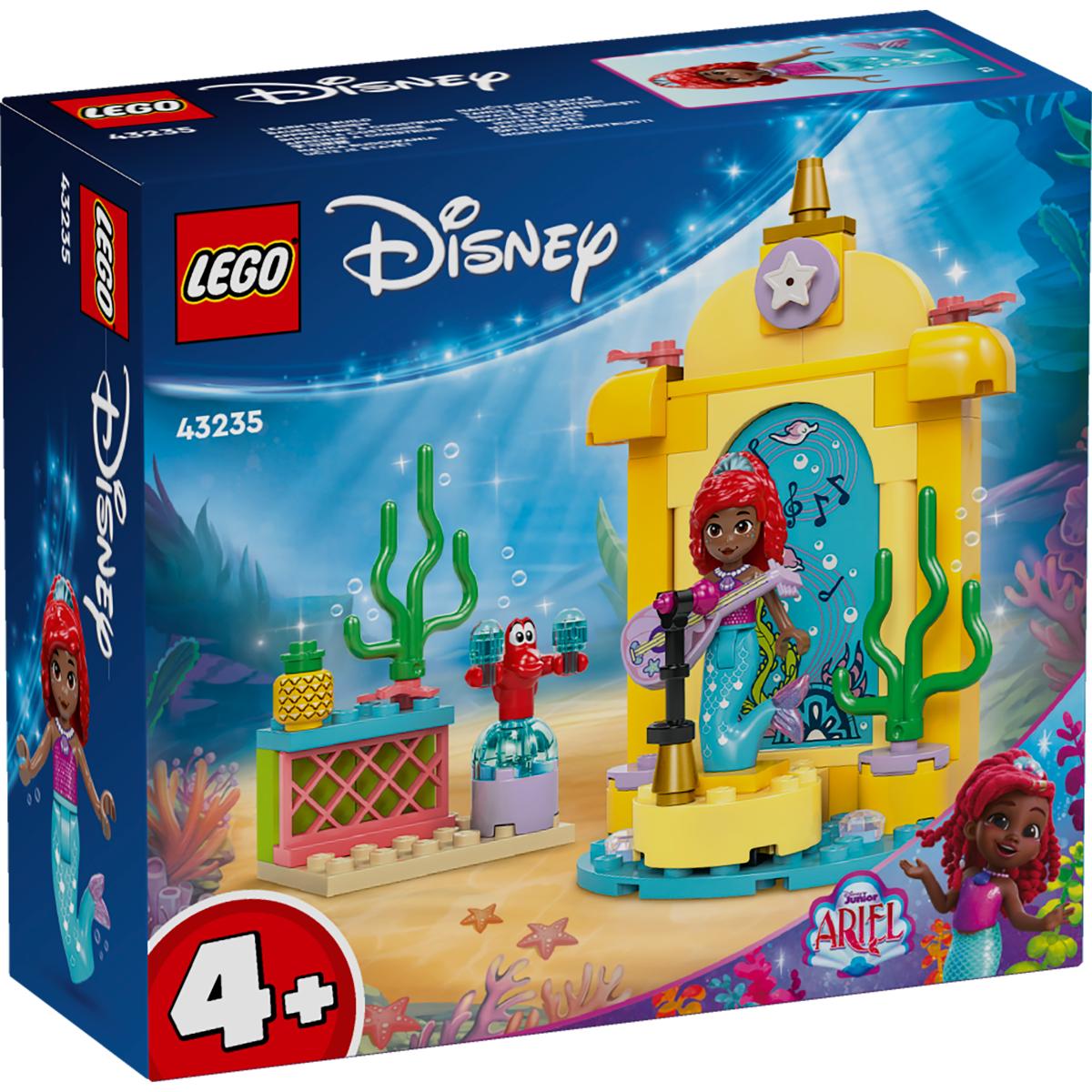 LEGO® Disney Princess - Scena muzicala a lui Ariel (43235)