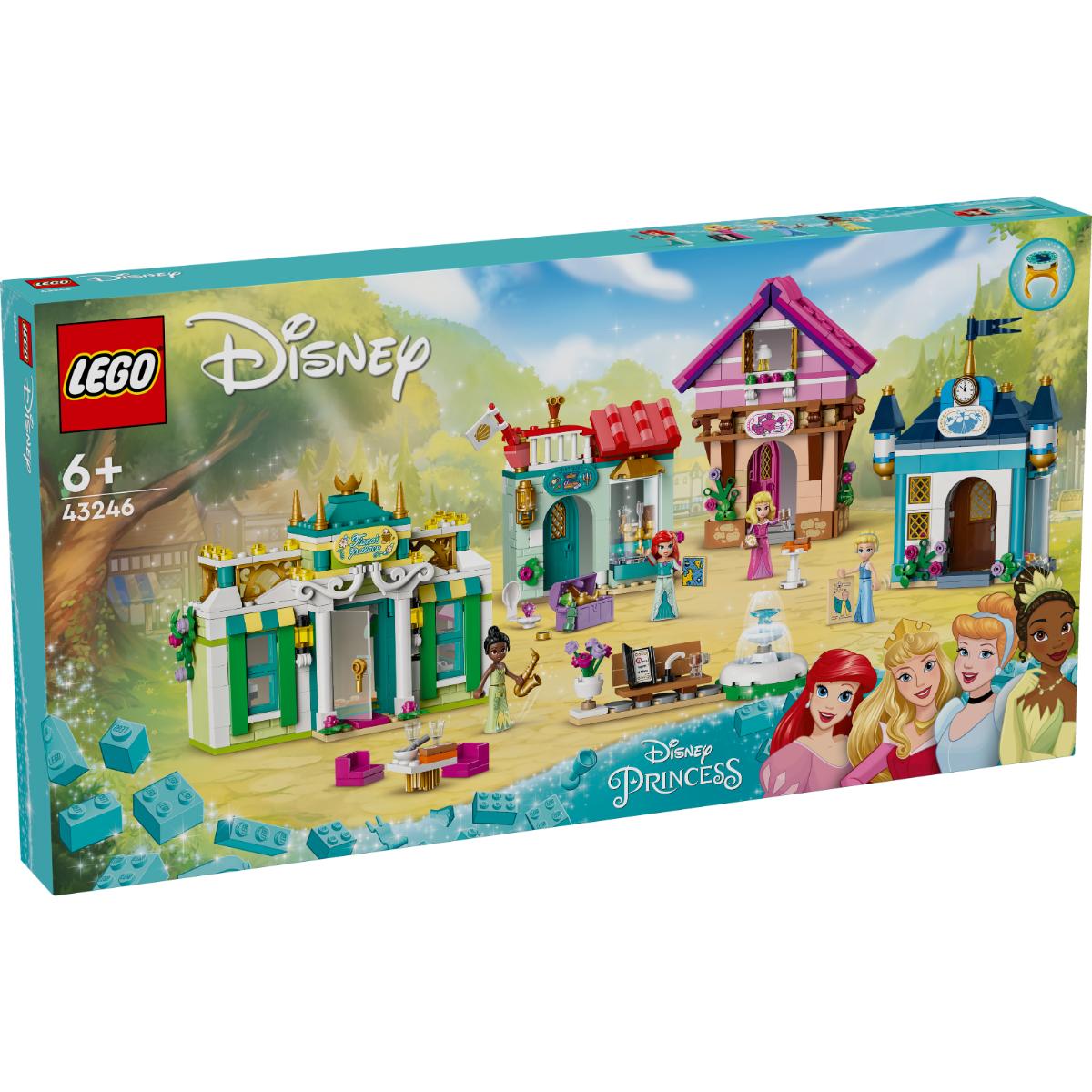 LEGO® Disney Princess – Aventura la piata a printesei Disney (43246) LEGO® imagine noua responsabilitatesociala.ro