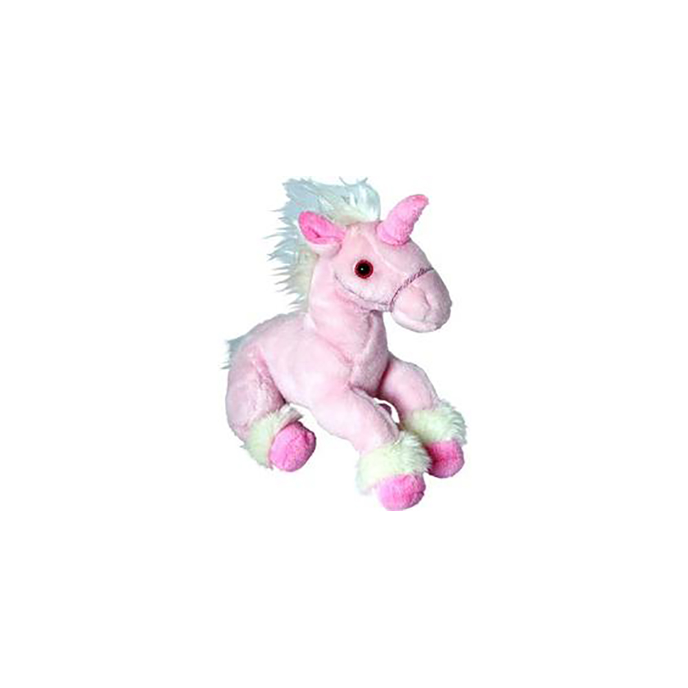 jucarie de plus unicorn, roz, 25 cm