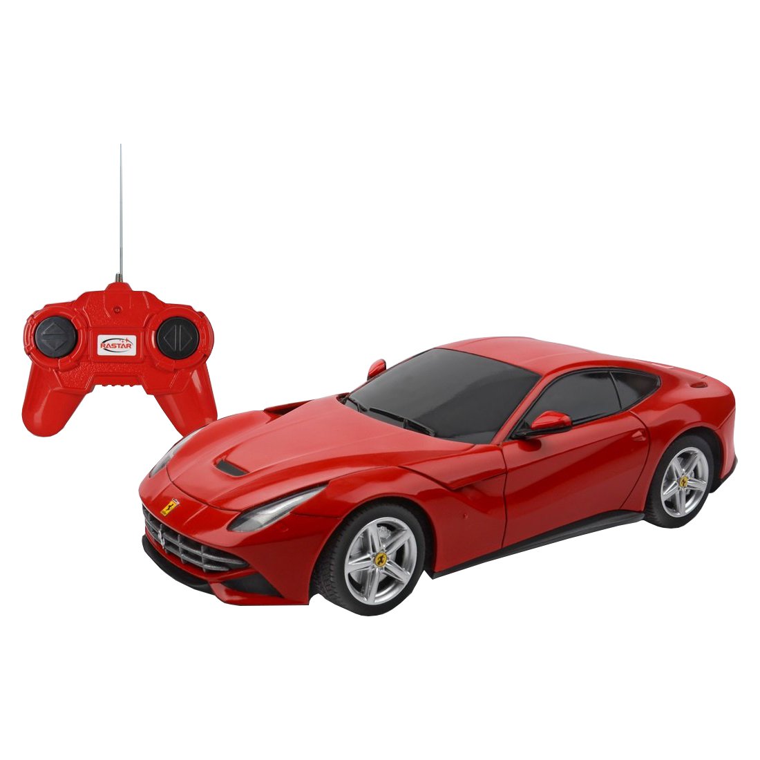 Masina cu telecomanda rastar rc ferrari f12, 1:24, rosu