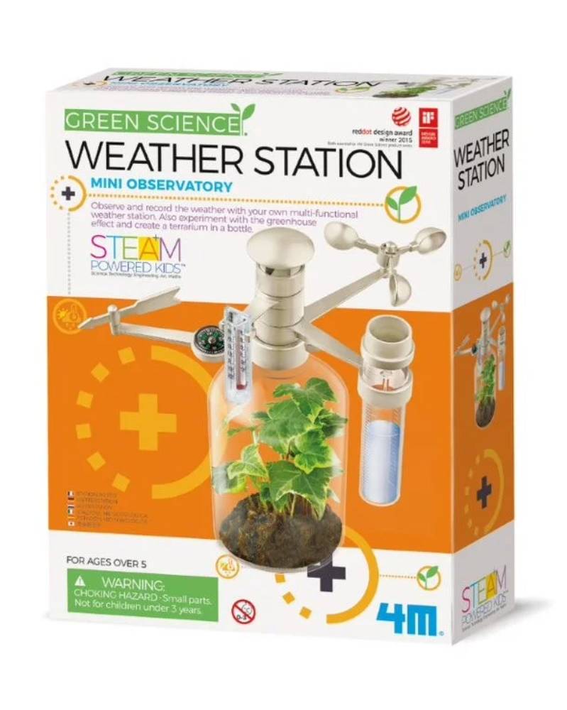Kit experimente Green Science, 4M, Statie meteo