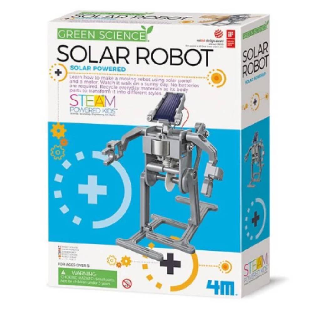 Kit constructie robot solar, 4M, Stiinta verde