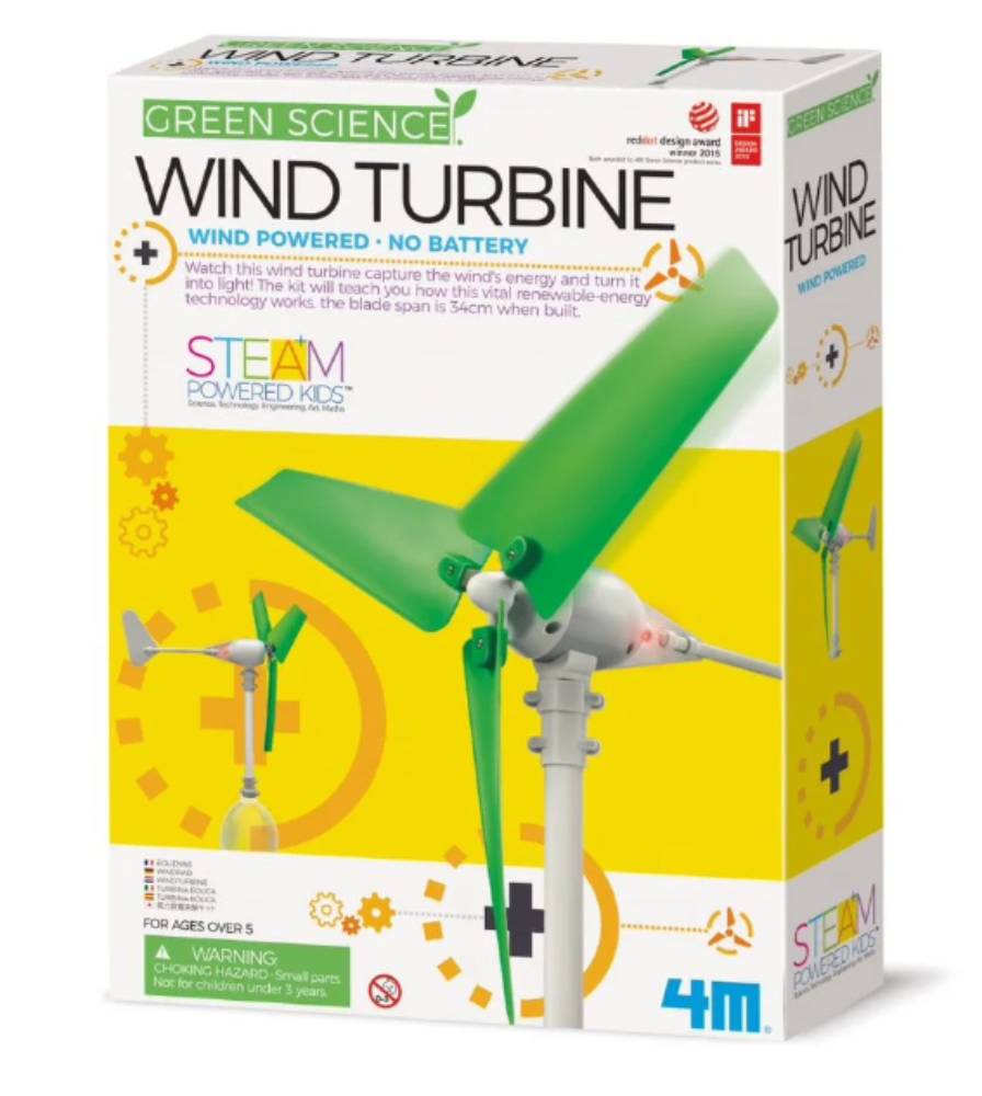 Kit Constructie turbina eoliana, 4M, Stiinta verde