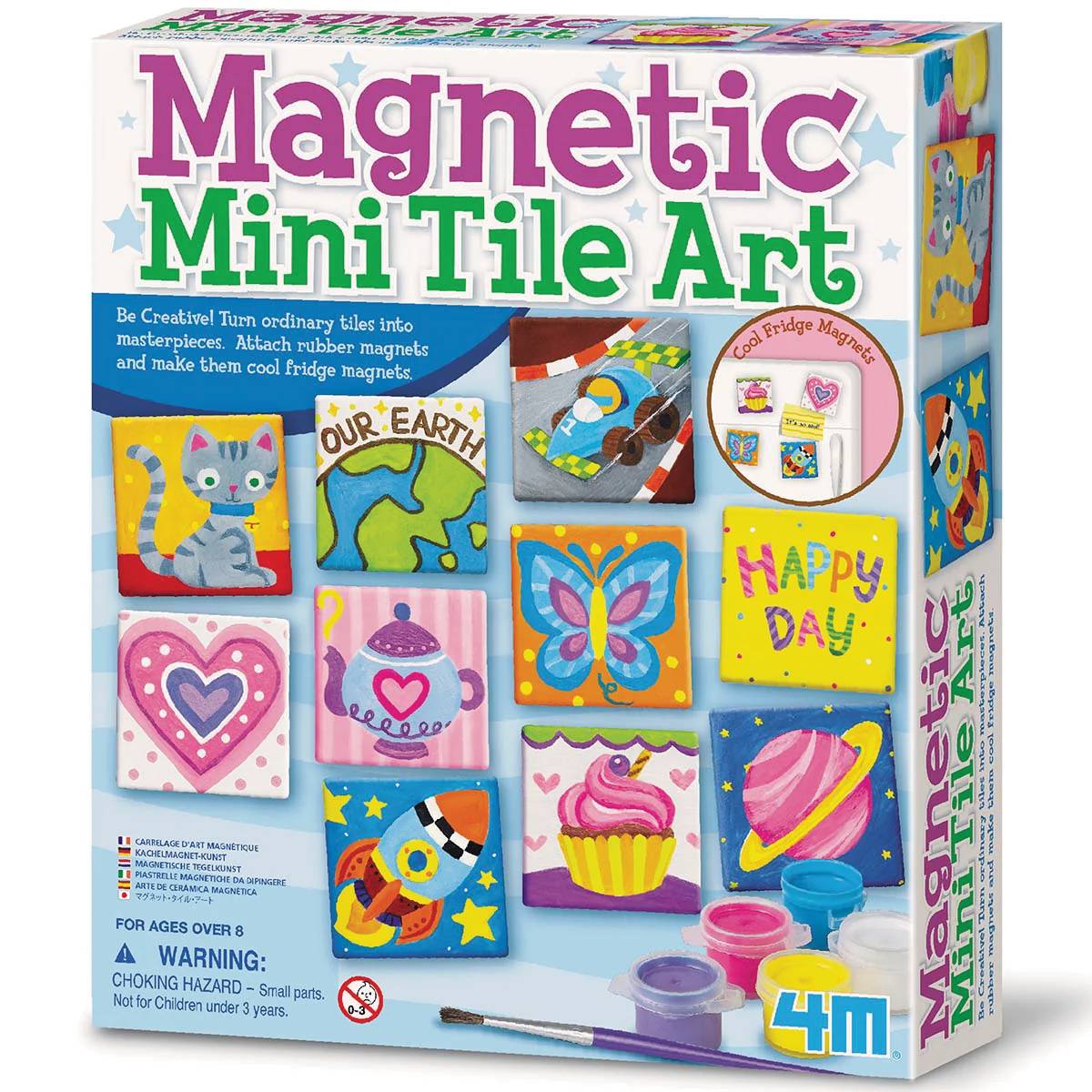 Set cu placute creative de pictat, 4M, Magnetic