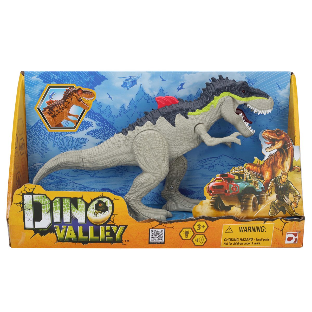 Figurina Dino Valley, Dinozaur cu sunete si lumini Figurine 2023-09-21