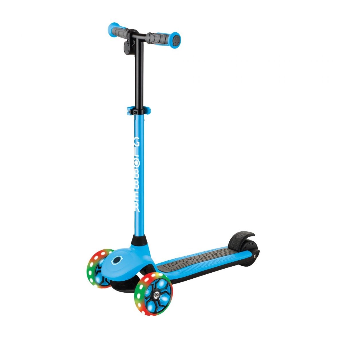 Trotineta Globber E-Motion 4, autonomie 8-10 km, Albastru