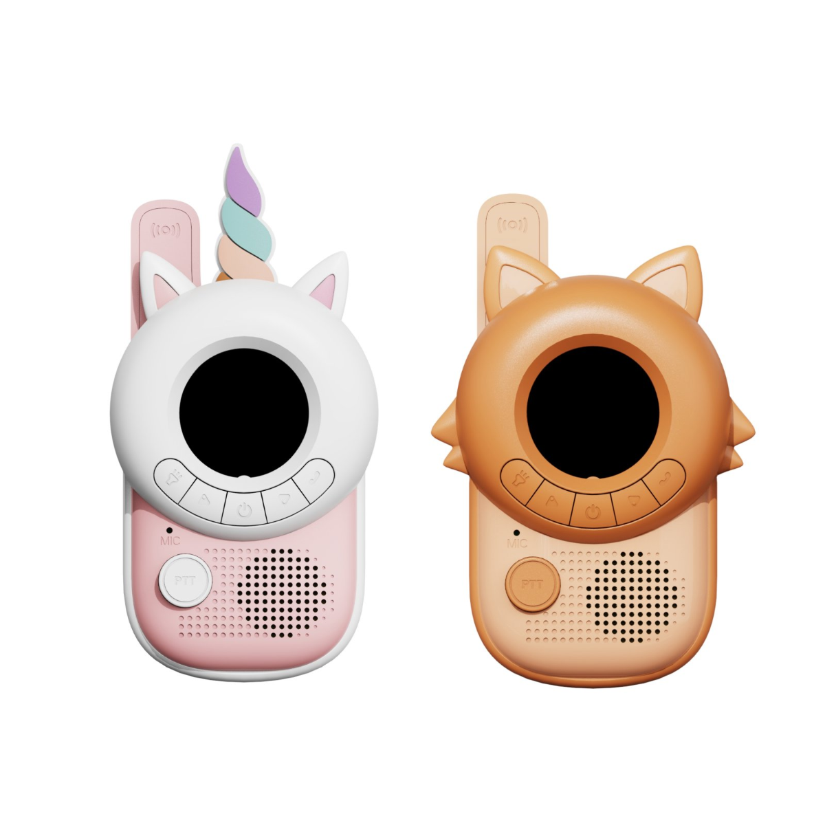 Set statii Walkie-Talkie, The Zoo Family, Unicorn-Fox