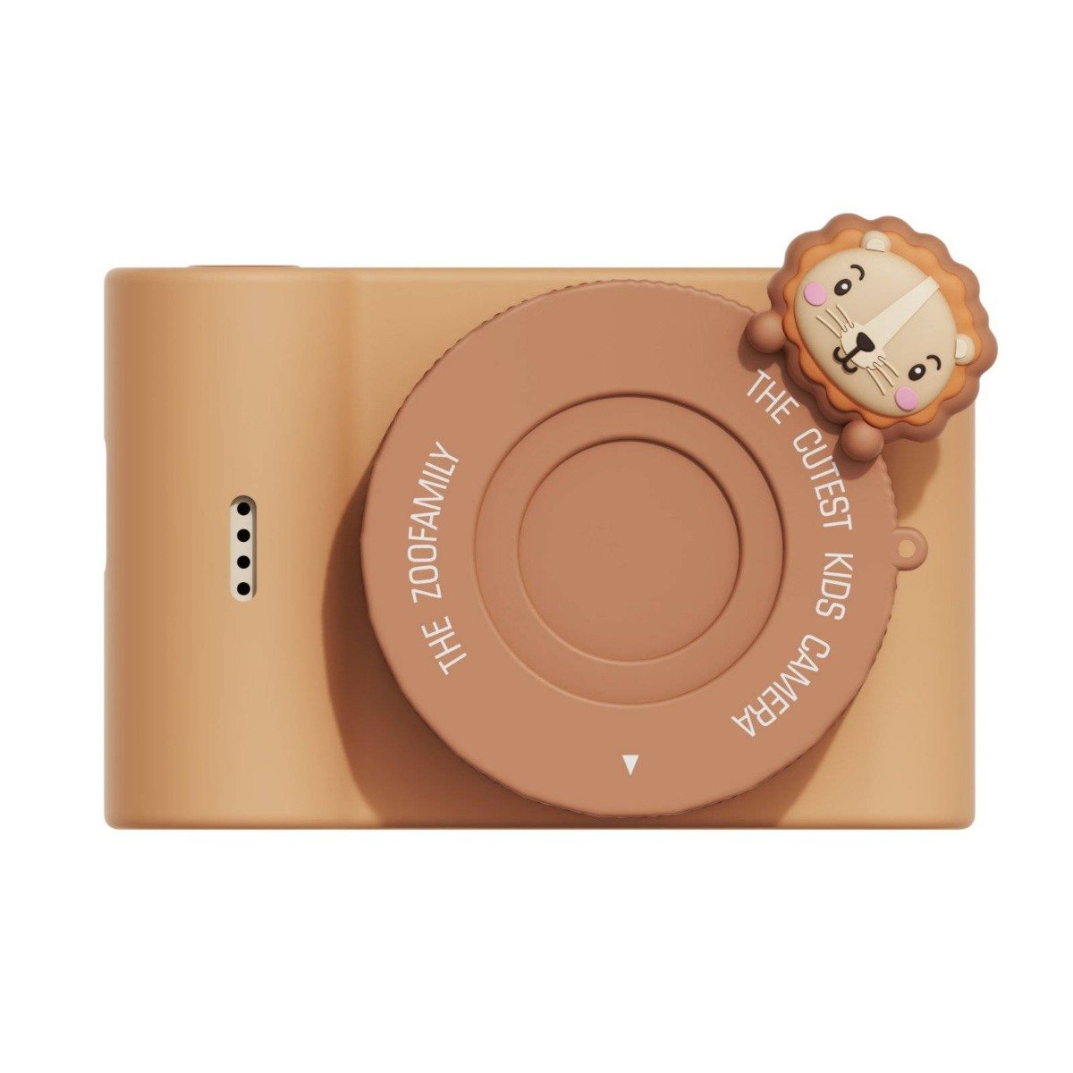 Aparat foto video digital, cu ecran tactic si camera selfie, The Zoo Family Urban, Lion