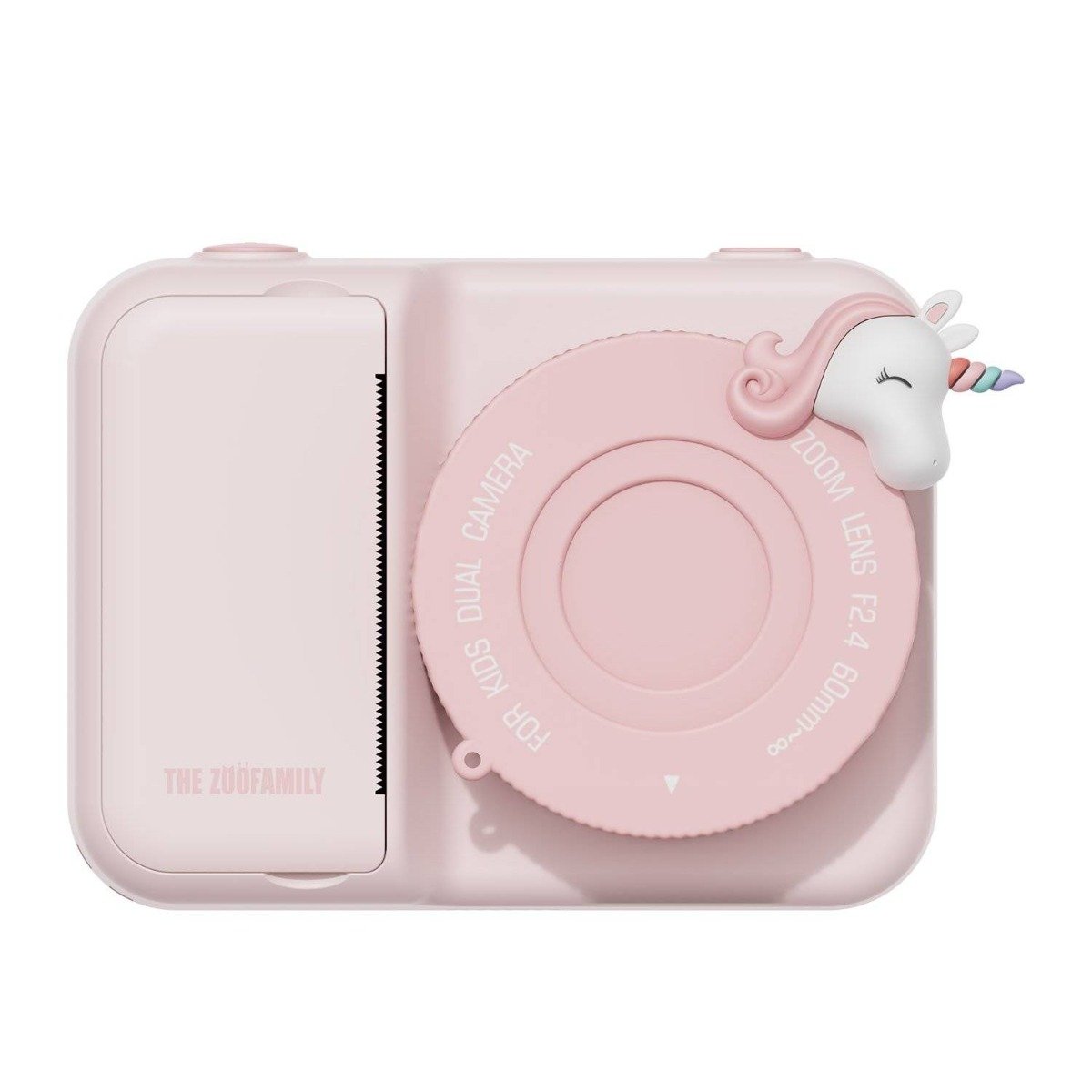 Aparat foto video digital cu functie de printare instant, The Zoo Family, Unicorn