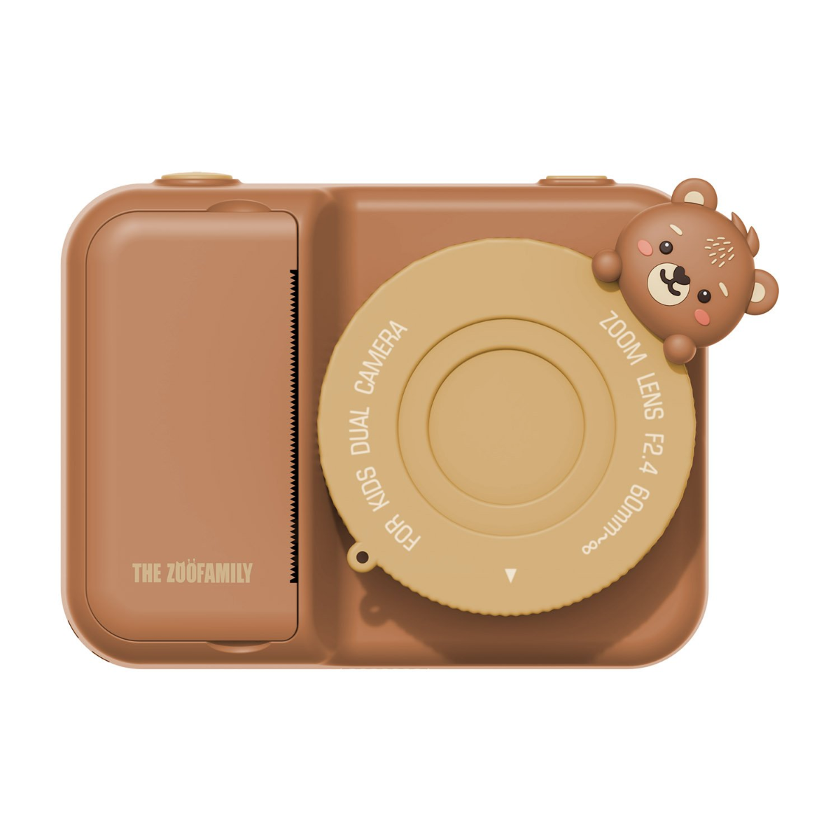Aparat foto video digital cu functie de printare instant, The Zoo Family, Bear