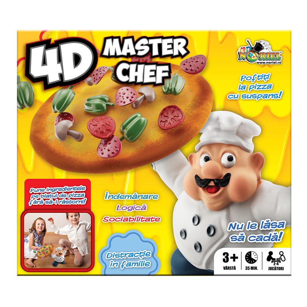 joc interactiv 4d noriel master chef - pizza