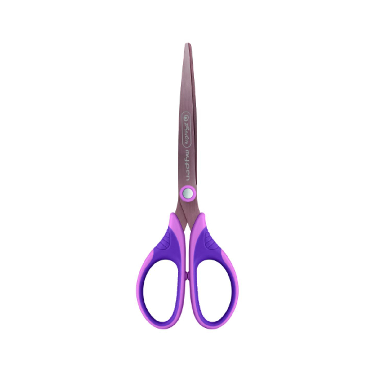 Foarfeca Mypen, Herlitz, varf ascutit 18 Cm, roz accesorii imagine 2022 protejamcopilaria.ro