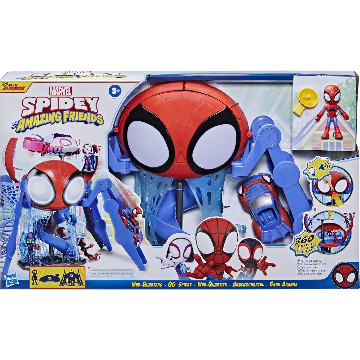 Set Spiderman, Spidey and his Amazing Friends, Webquarters noriel.ro