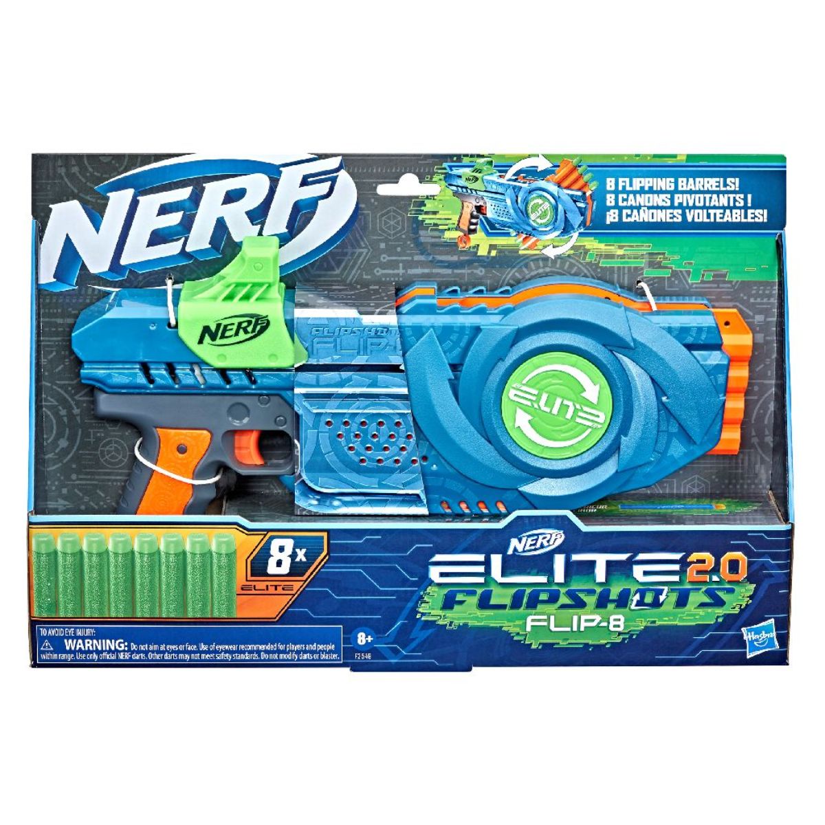 Blaster Nerf Elite 2.0 Flip 8 Nerf