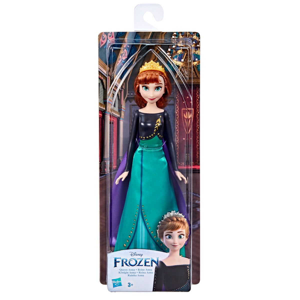 Papusa Frozen 2, Shimmer Queen Anna Anna imagine noua responsabilitatesociala.ro