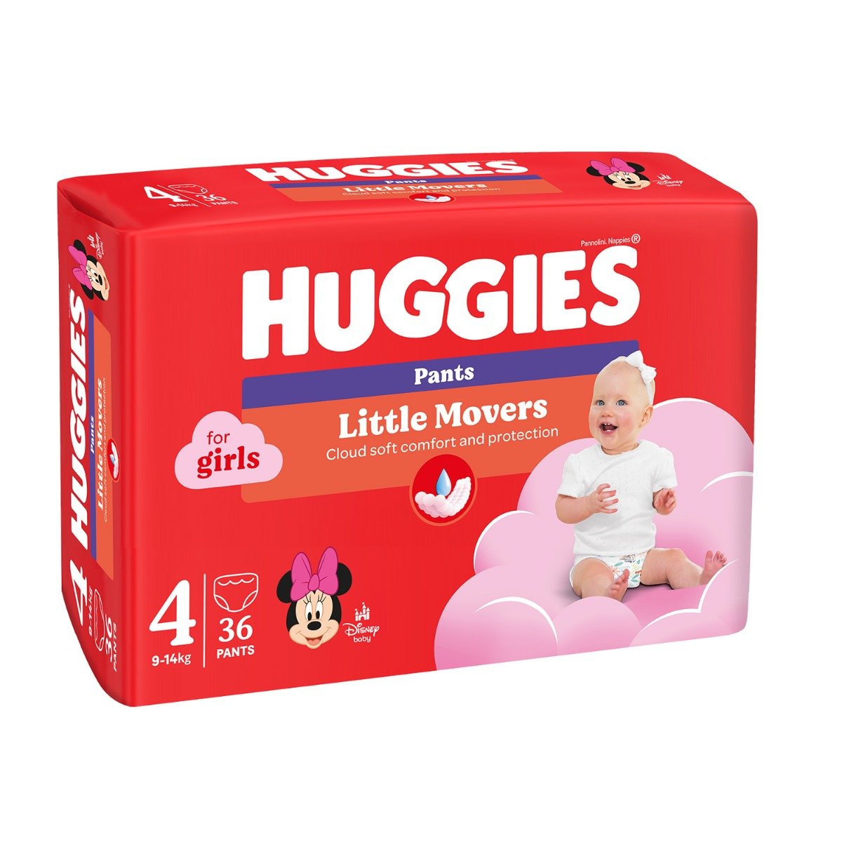 Scutece Huggies Chilotel Jumbo, nr 4, 9-14 kg, 36 buc