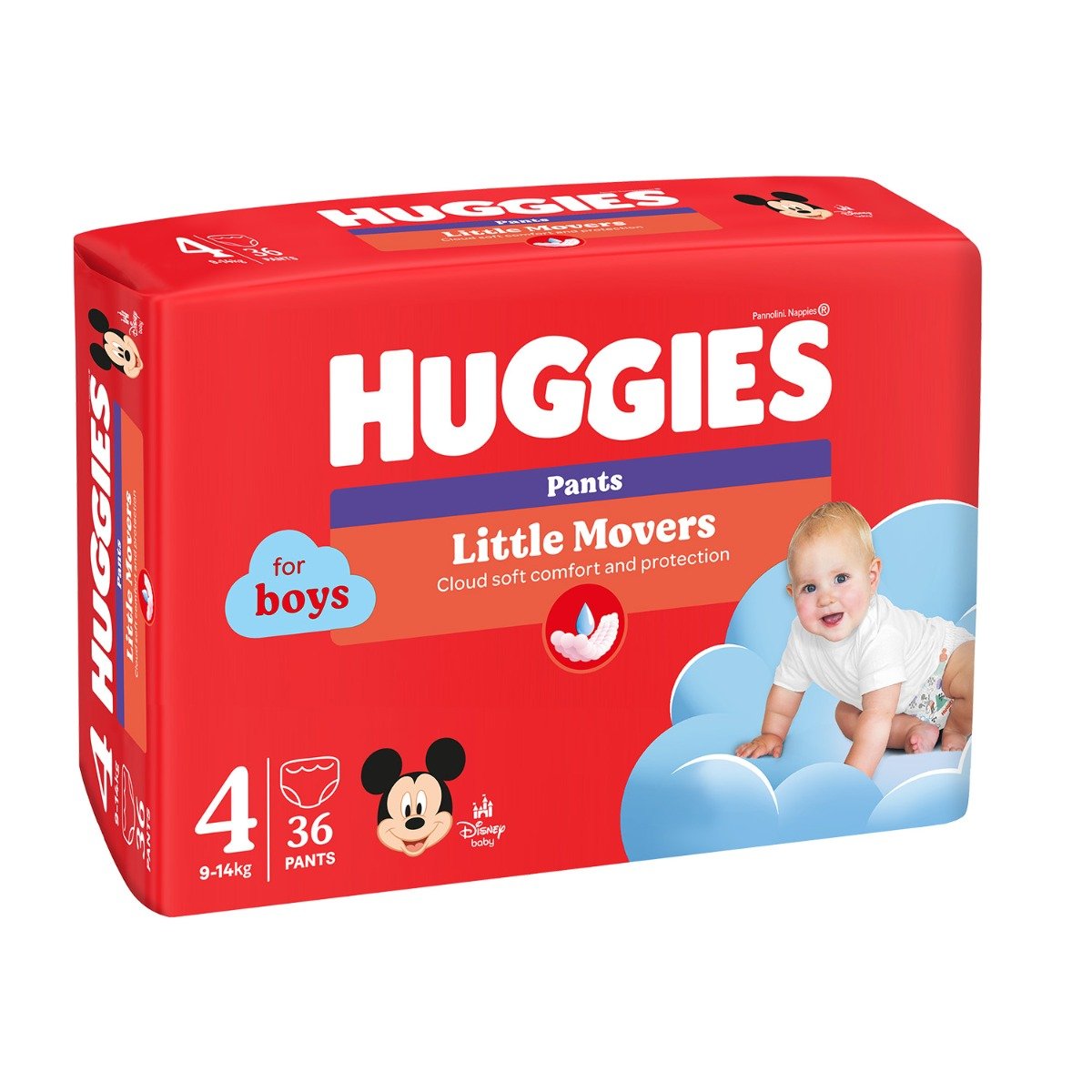 Scutece Huggies Chilotel Jumbo, nr 4, 9-14 kg, 36 buc