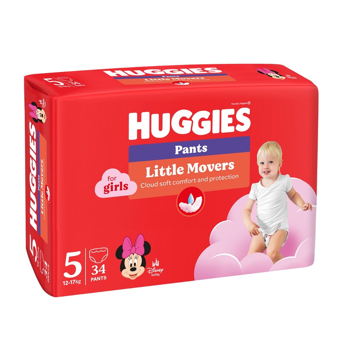 Scutece Huggies Chilotel Jumbo, nr 5, 12-17 kg, 34 buc