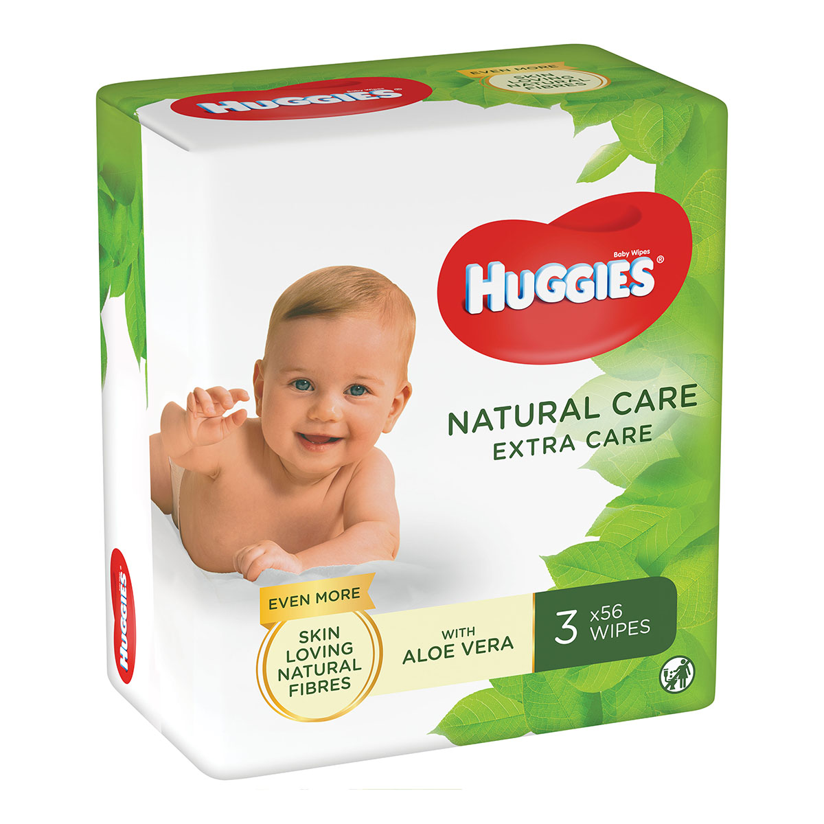 Servetele umede Huggies Natural Care Extra Care Triplo Huggies