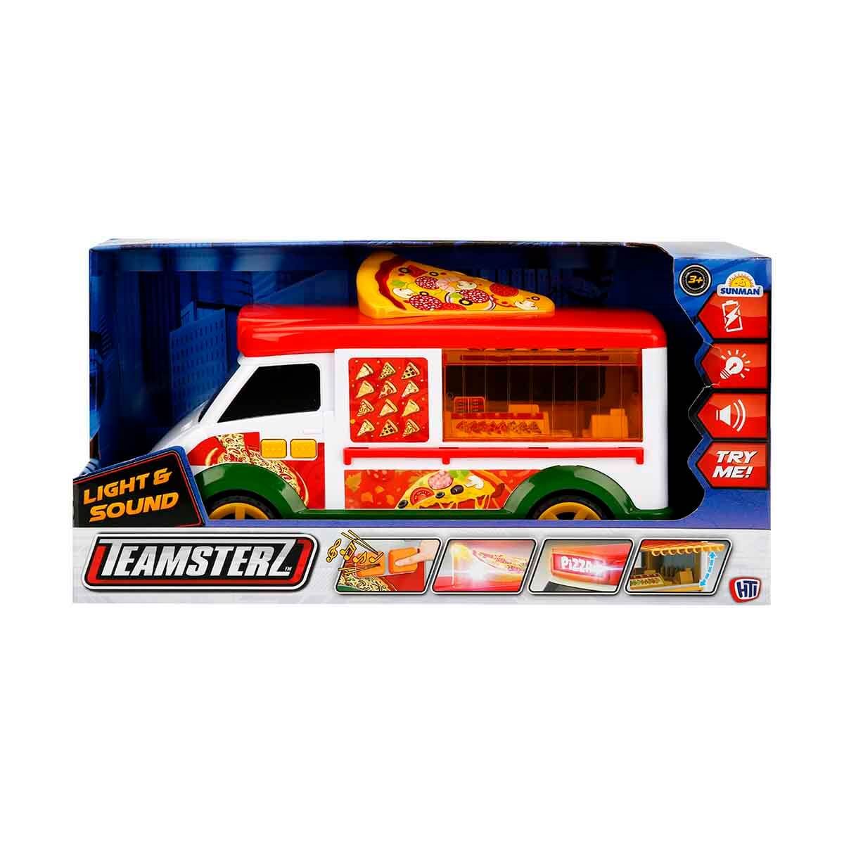 Camionul cu pizza, Teamsterz, cu lumini si sunete Masinute 2023-09-26