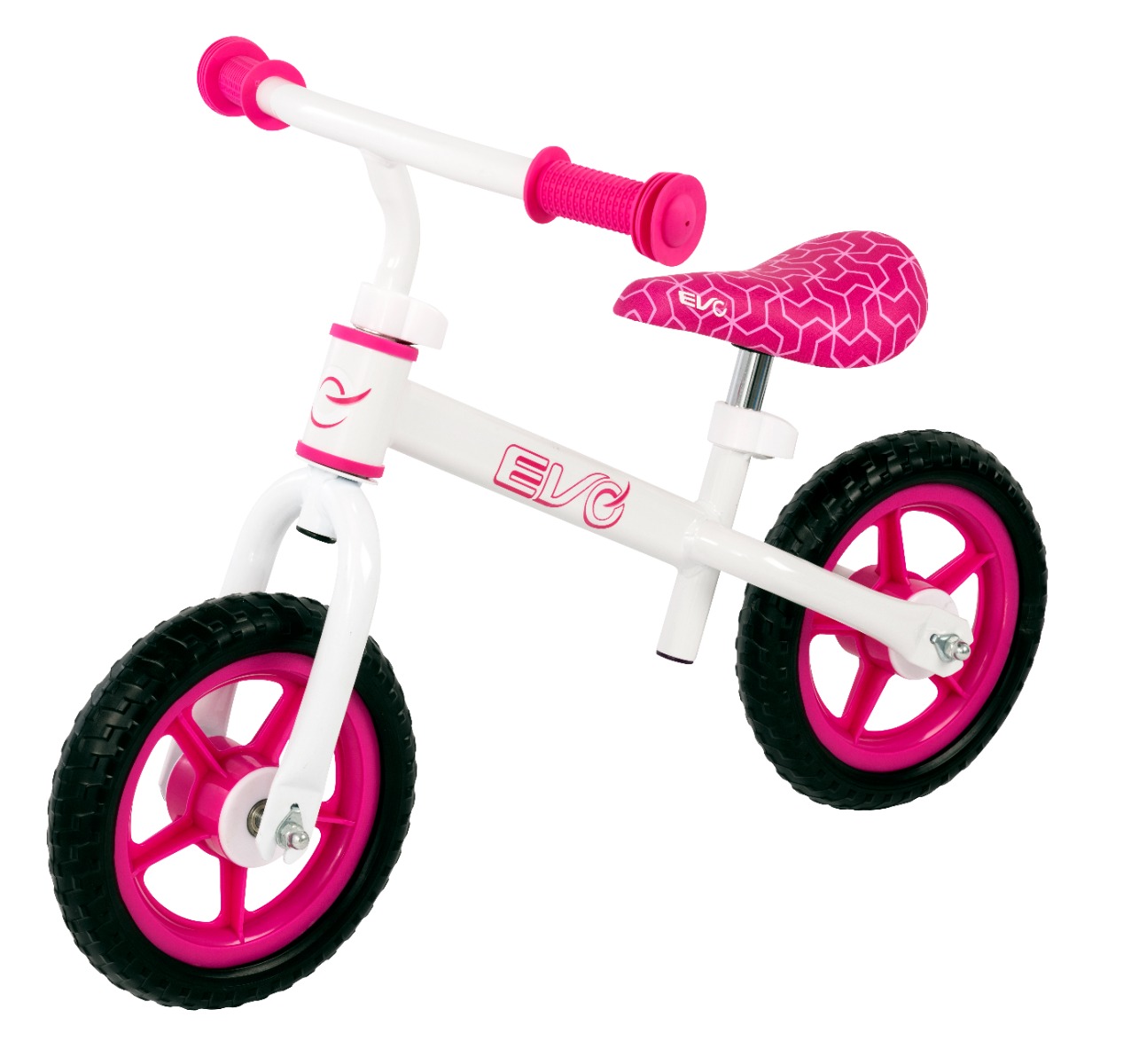 Bicicleta fara pedale, pentru echilibru, Evo, Roz Bicicleta imagine noua responsabilitatesociala.ro