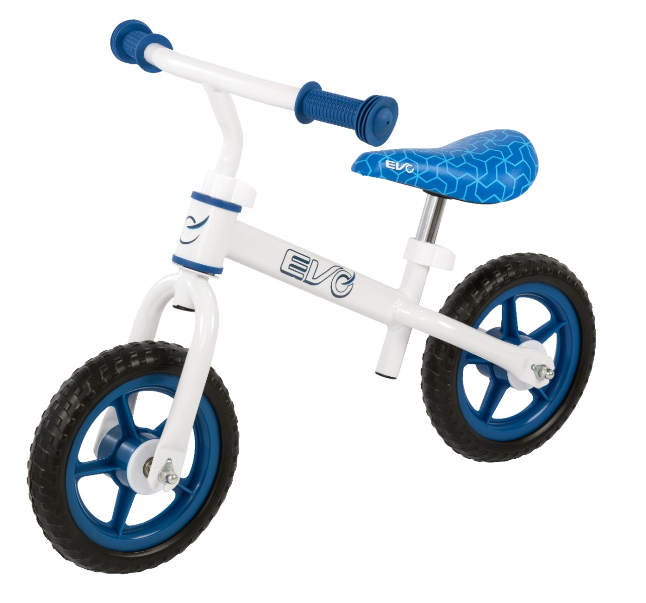Bicicleta fara pedale, pentru echilibru, Evo, Albastru Albastru imagine noua responsabilitatesociala.ro