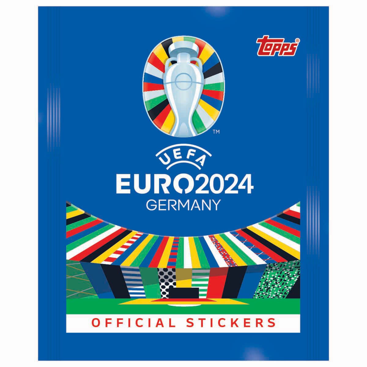 Stickere cu jucatori de fotbal, Topps, UEFA EURO 2024, 6 buc