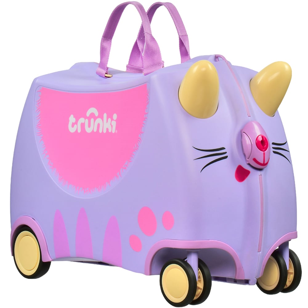 Valiza pentru copii Ride-On, Trunki, Cassie, Pisicuta
