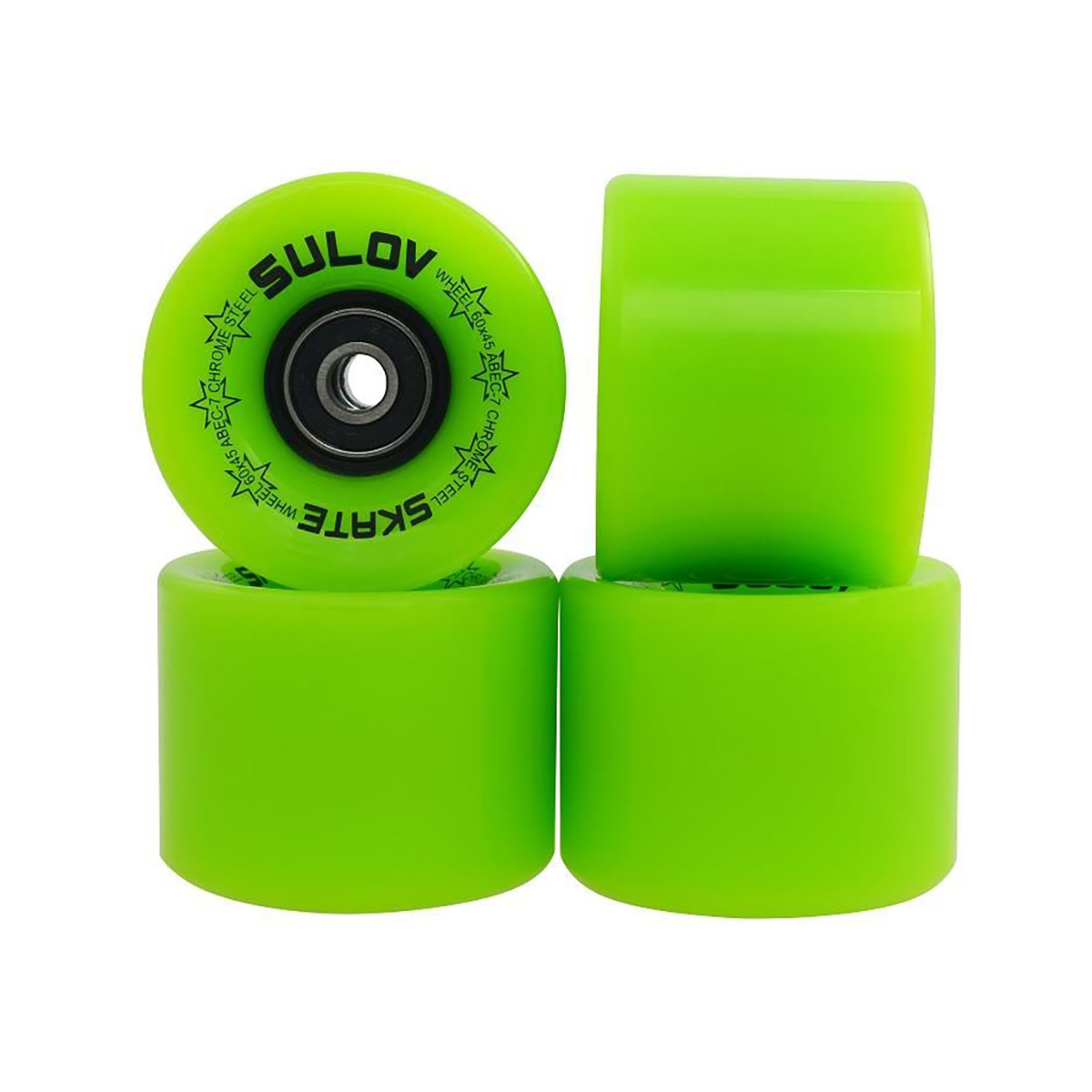 Set 4 roti penny board DHS, 60 x 45 mm, Verde Role si skateboard 2023-09-25