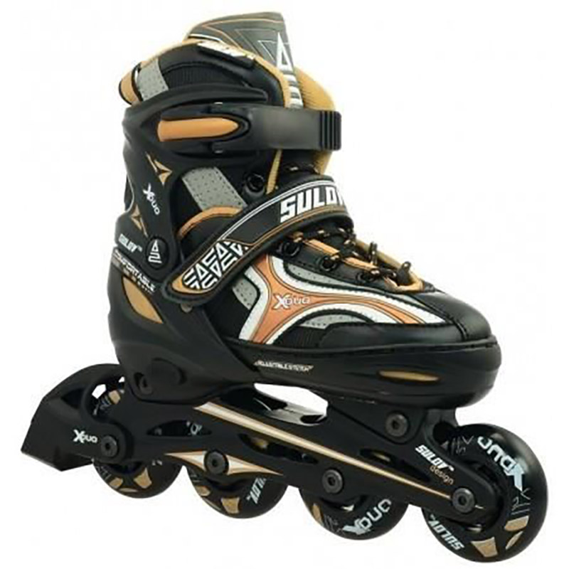 Role 2 in 1, Patine, DHS X-Duo, 31-34, Negru - Sporturi de iarna