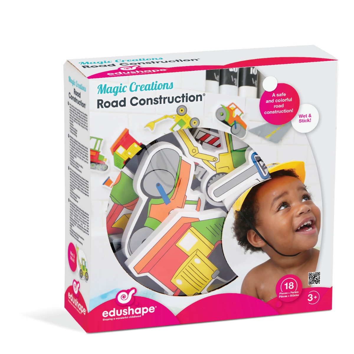 Set 25 figurine pentru baie magic creation edushape, vehicule