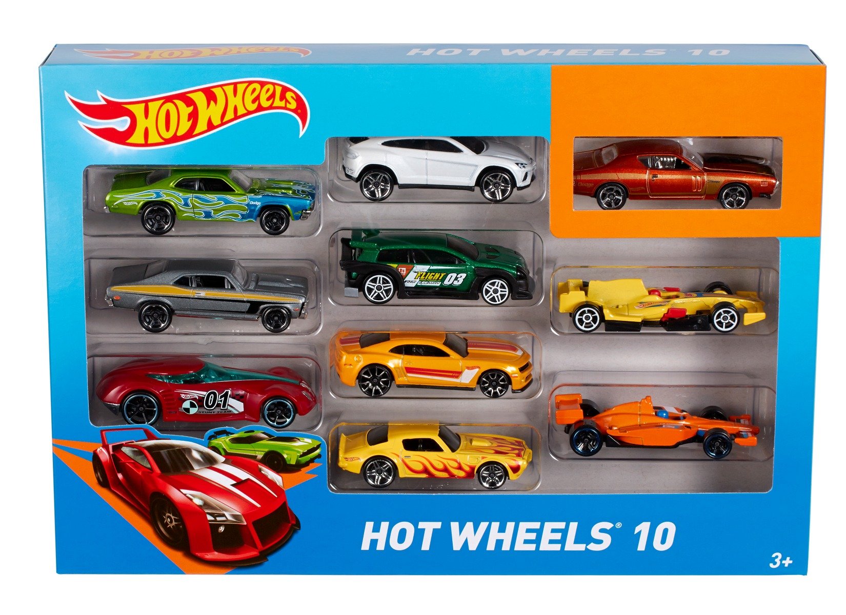 Set masinute Hot Wheels 10