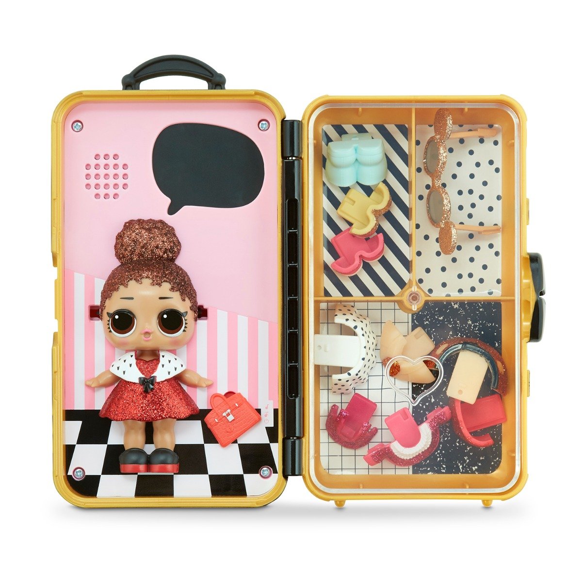 Papusa lol surprise style suitcase, boss queen, 560418 