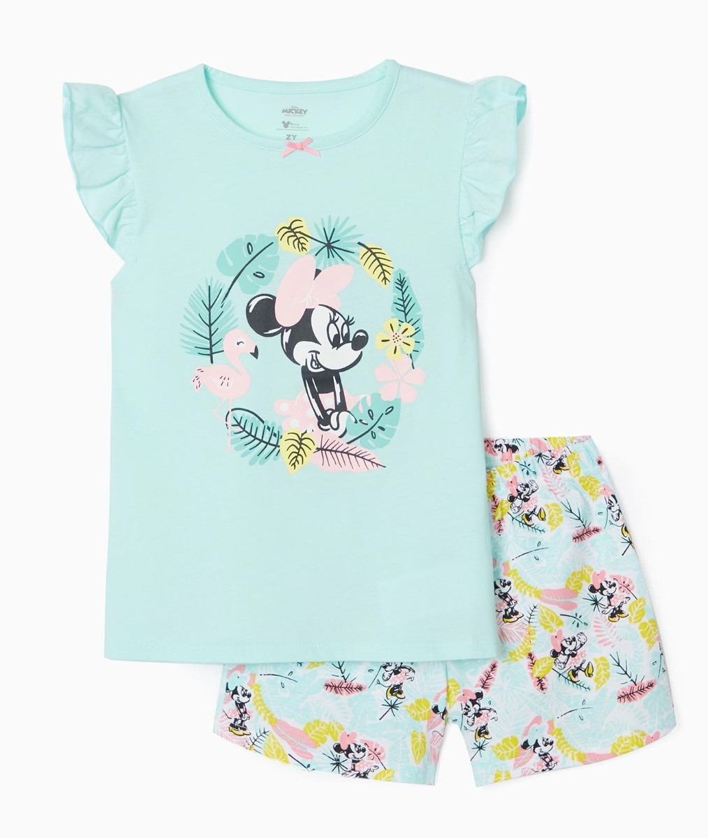 Pijama cu maneca scurta, Zippy, Minnie Mouse noriel.ro imagine noua