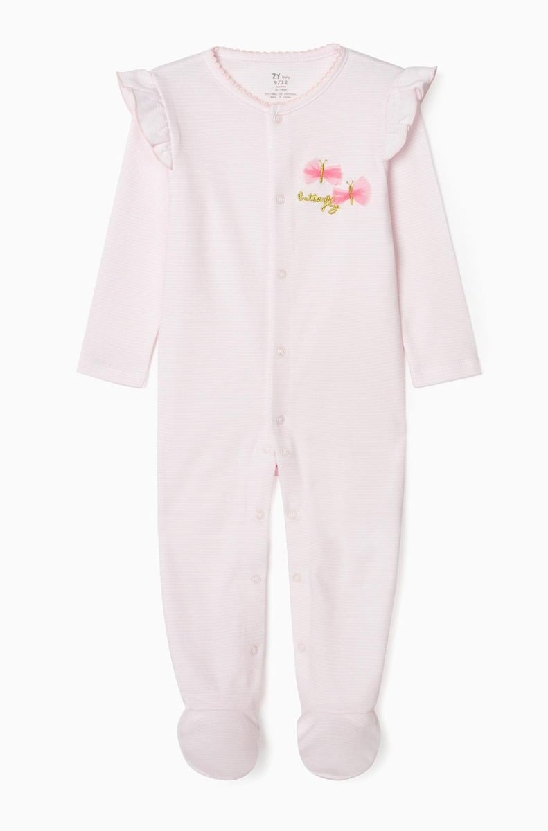 Body cu maneca lunga cu fluturas, Zippy Body
