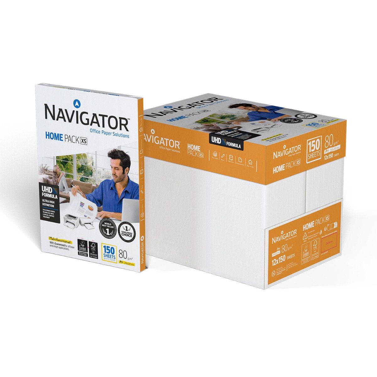 Hartie copiator, Navigator, universal A4 80G, 150 coli/top