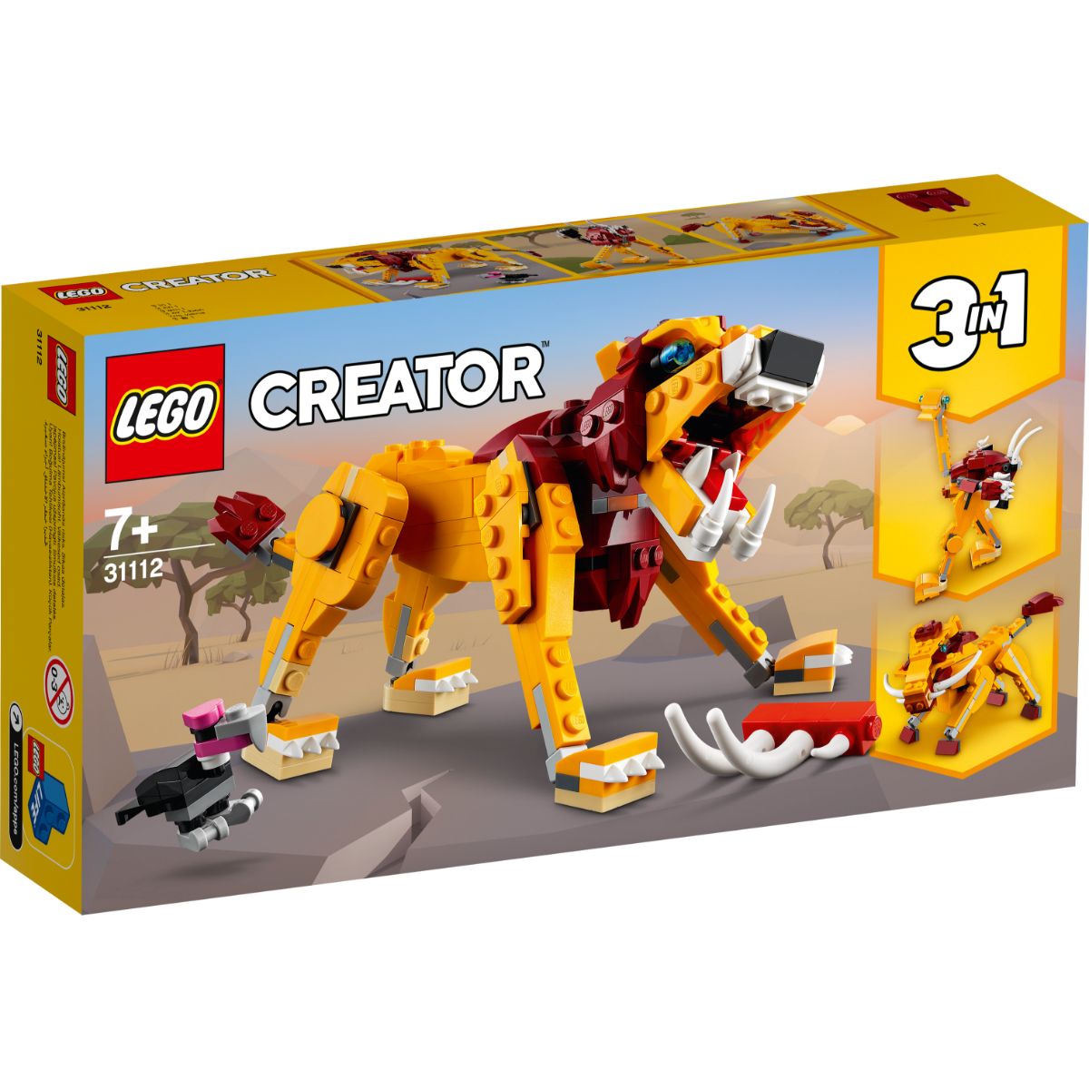 LEGO® Creator – Leu Salbatic (31112) LEGO