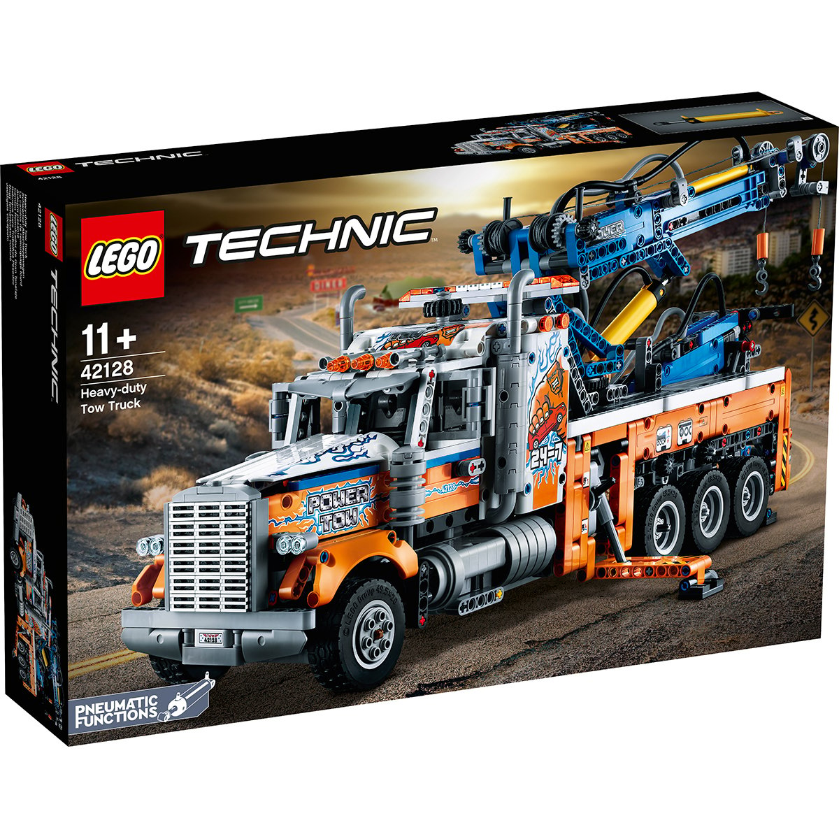LEGO® Technic – Camion De Remorcare De Mare Tonaj (42128) LEGO® imagine noua