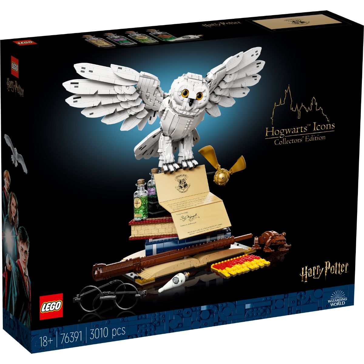 LEGO® Harry Potter – Embleme Hogwarts – Editia de colectie (76391) (76391)