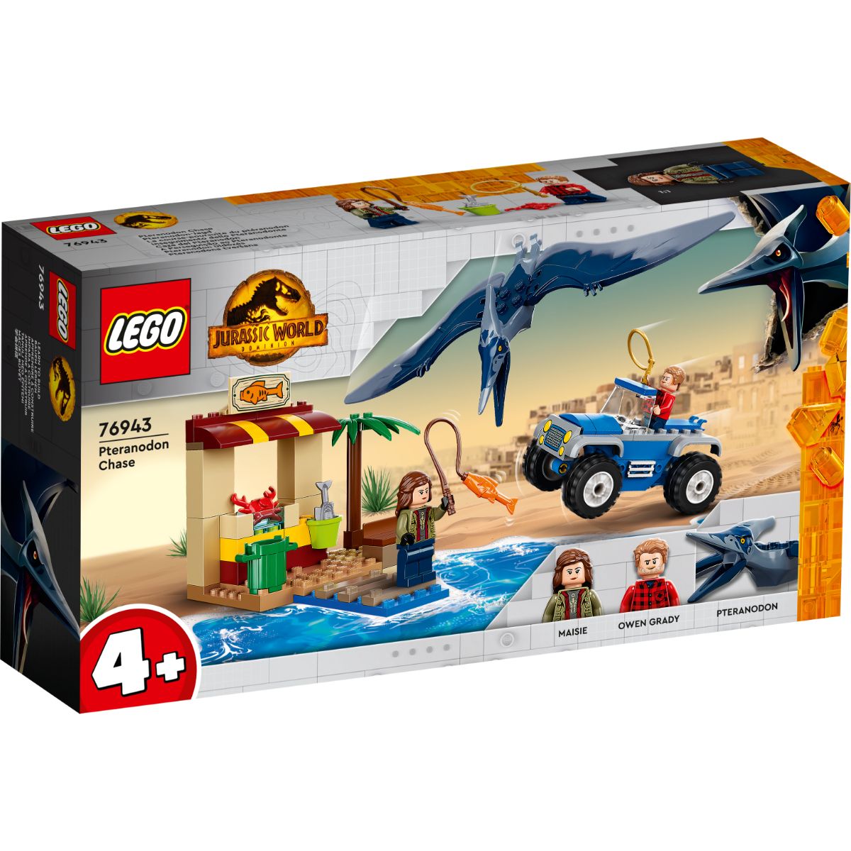LEGO® Jurassic World – Pteranodon Chase (76943) (76943) imagine 2022 protejamcopilaria.ro