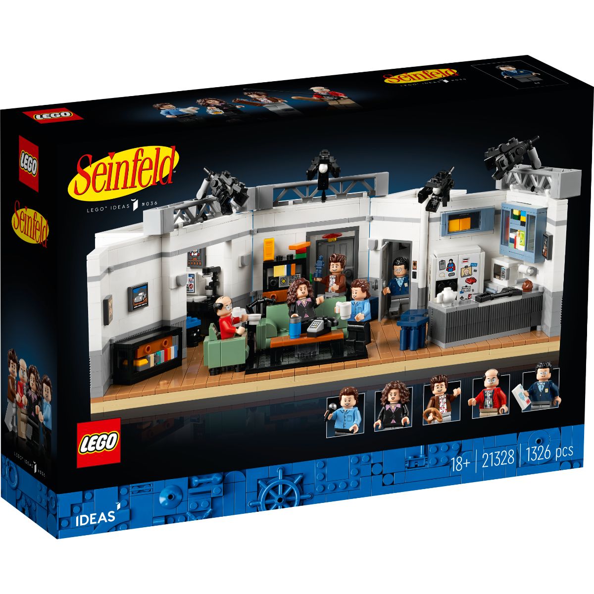 LEGO® Ideas – Seinfeld (21328) LEGO® imagine noua responsabilitatesociala.ro