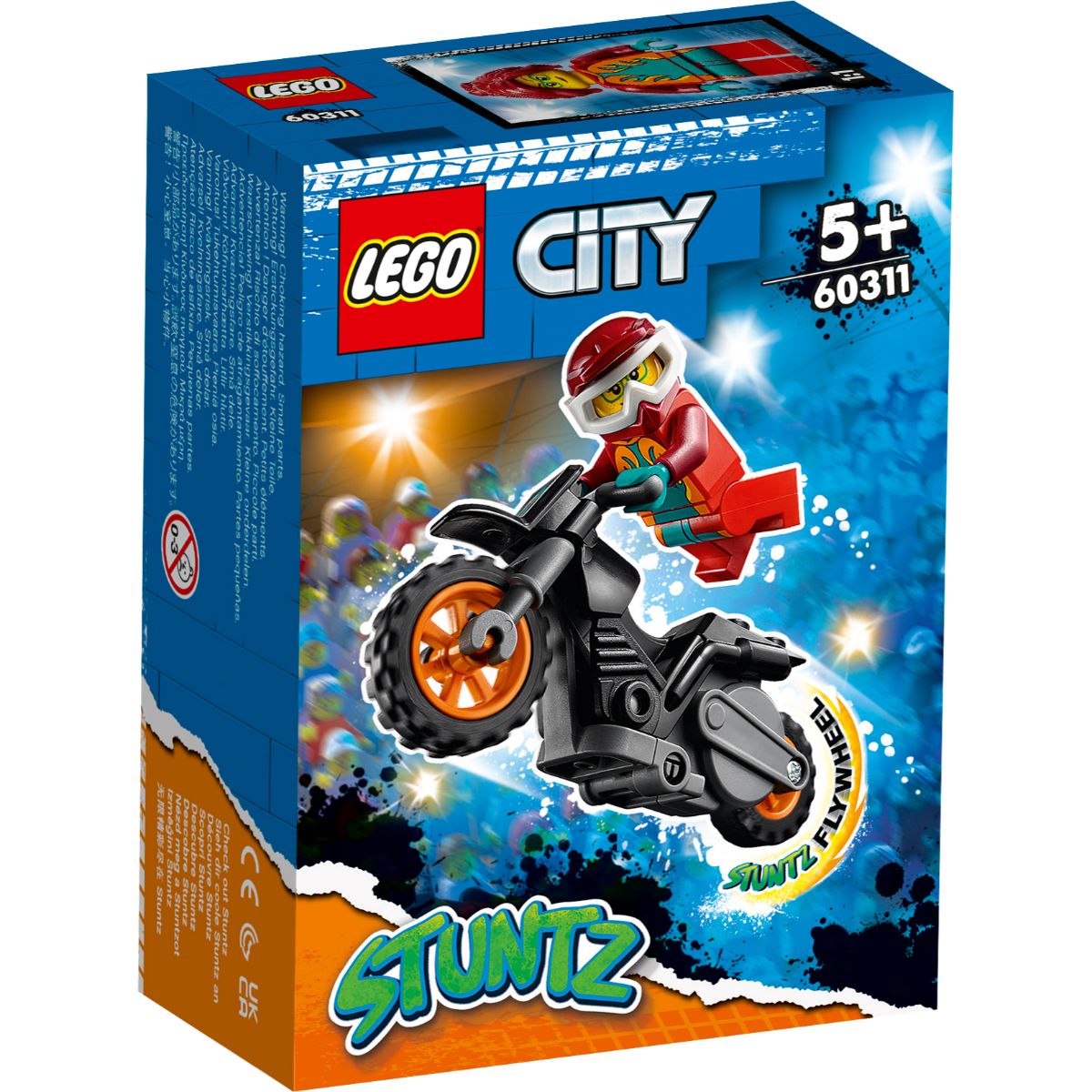 LEGO® City Stuntz – Motocicleta de cascadorie pentru pompier (6031) (6031) imagine 2022 protejamcopilaria.ro