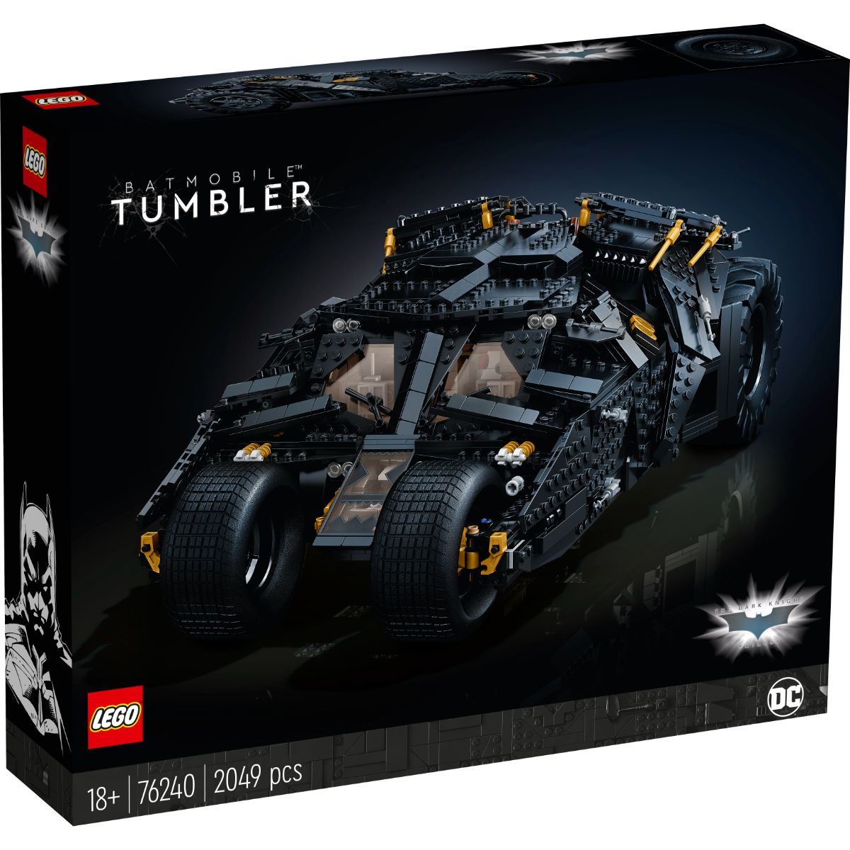 LEGO® Super Heroes – Batmobile Tumbler (76240) (76240) imagine noua responsabilitatesociala.ro