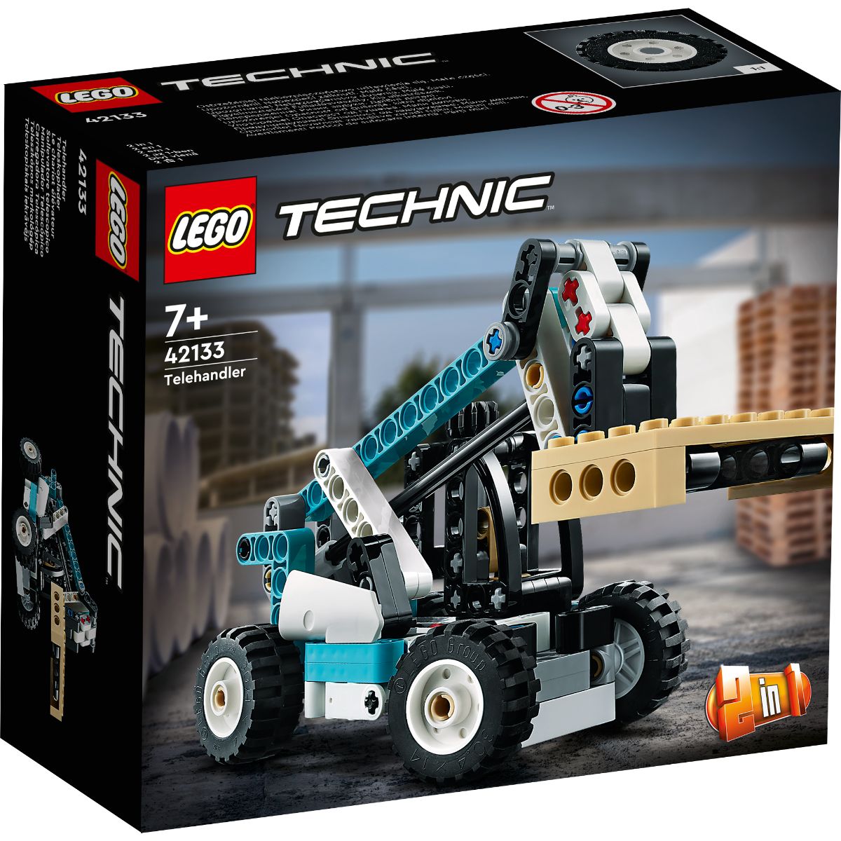 LEGO® Technic – Manipulator cu brat telescopic (42133) LEGO