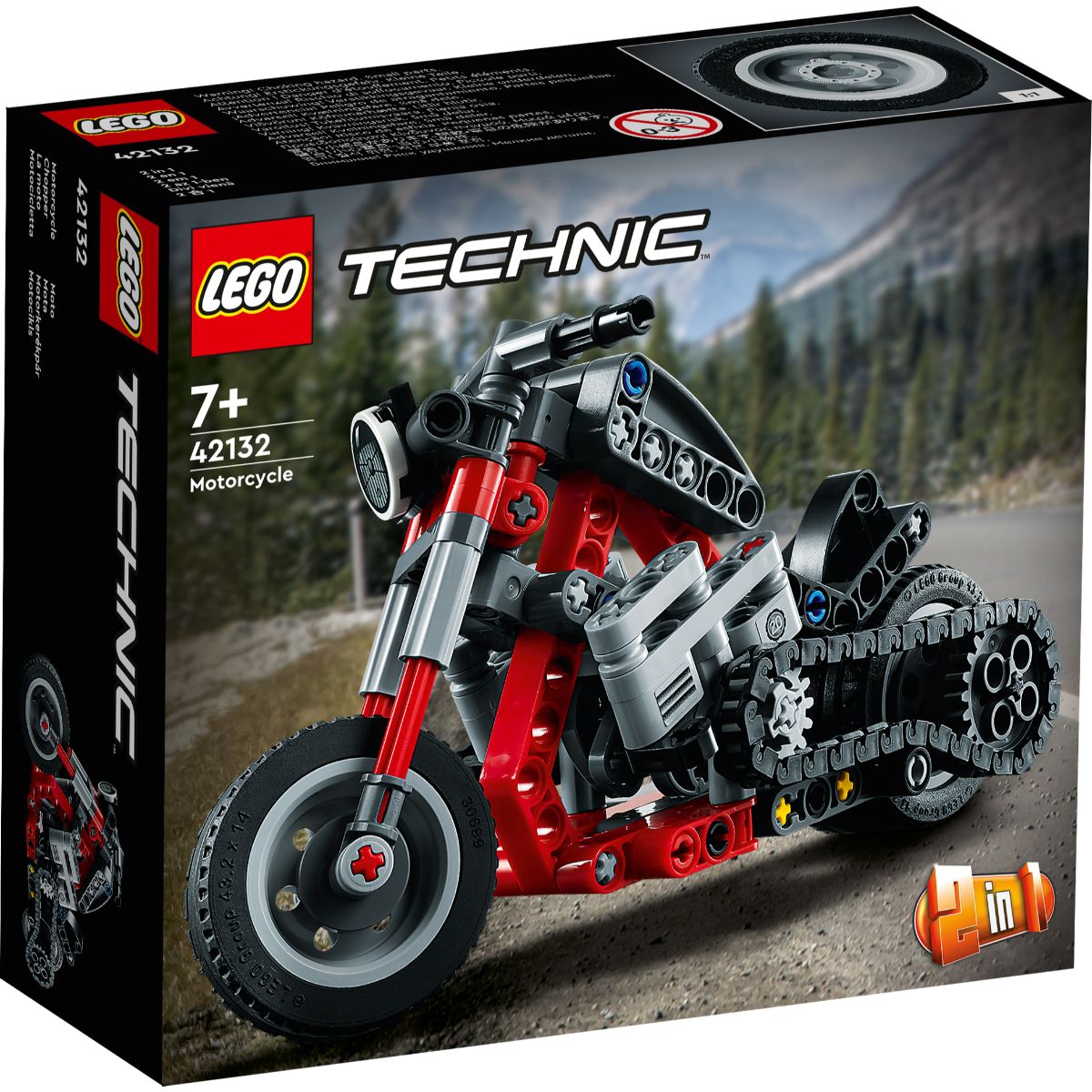 LEGO® Technic – Motocicleta (42132) (42132) imagine 2022 protejamcopilaria.ro