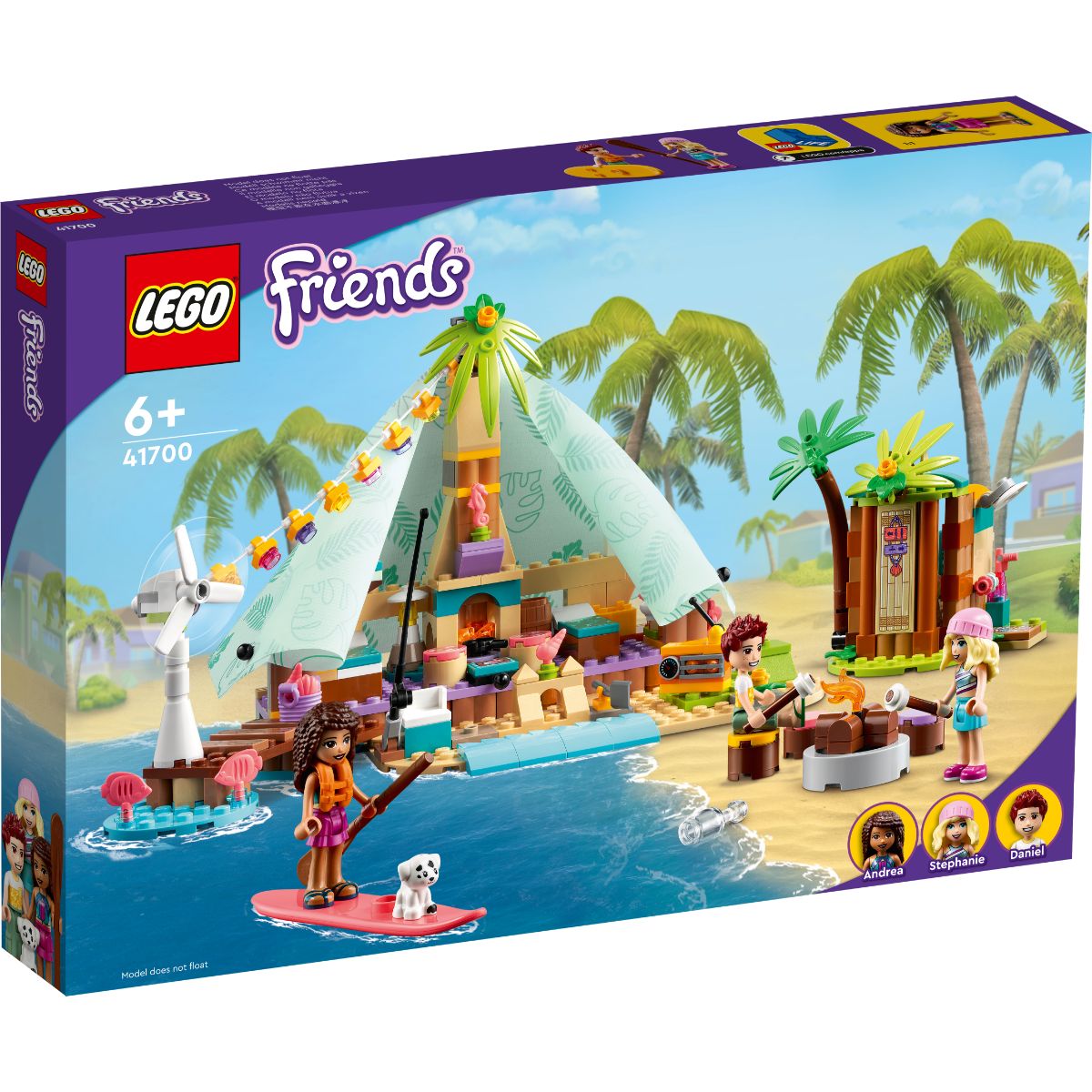 LEGO® Friends – Camping luxos pe plaja (41700) LEGO® imagine noua
