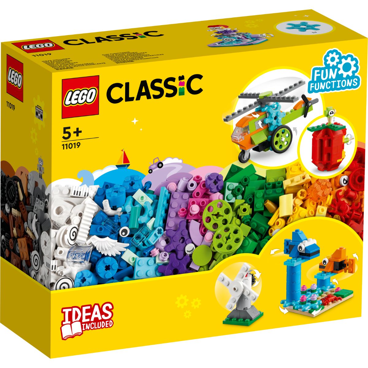 LEGO® Classic – Caramizi si functii (11019) (11019) imagine 2022 protejamcopilaria.ro
