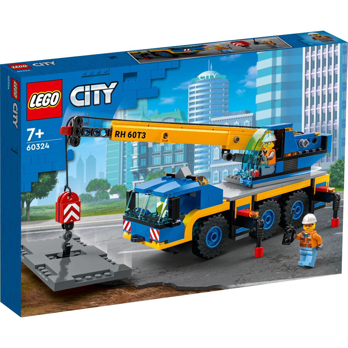 LEGO® City – Macara Mobila (60324) (60324) imagine 2022 protejamcopilaria.ro