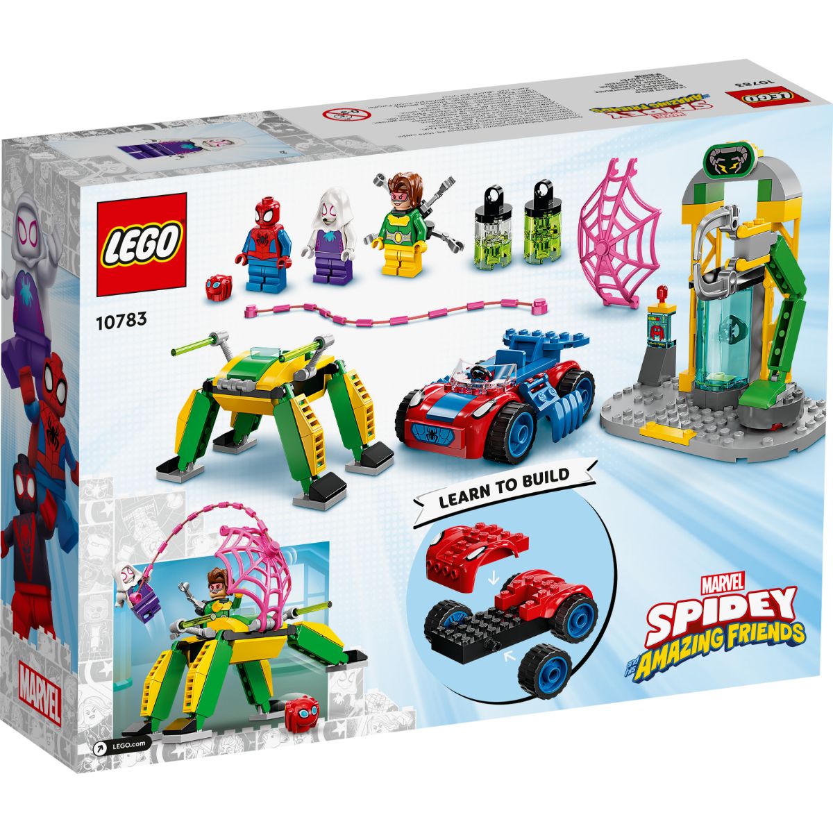 LEGO® Spidey – Omul Paianjen la laboratorul lui Doc Ock (10783) Lego